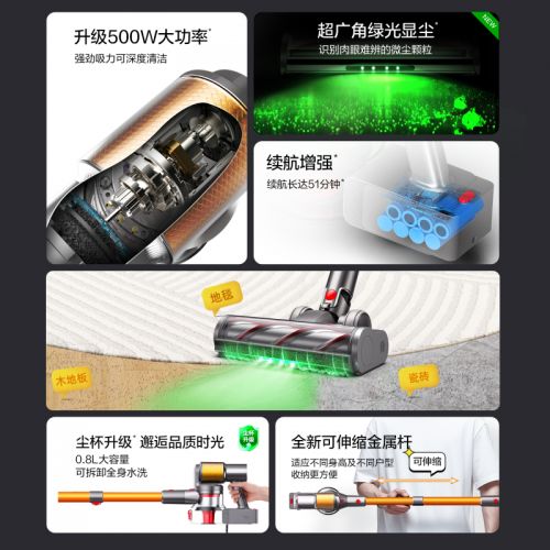 【以旧换新】博天堂在线无线吸尘器家用大吸力除螨吸尘机T20 Pro